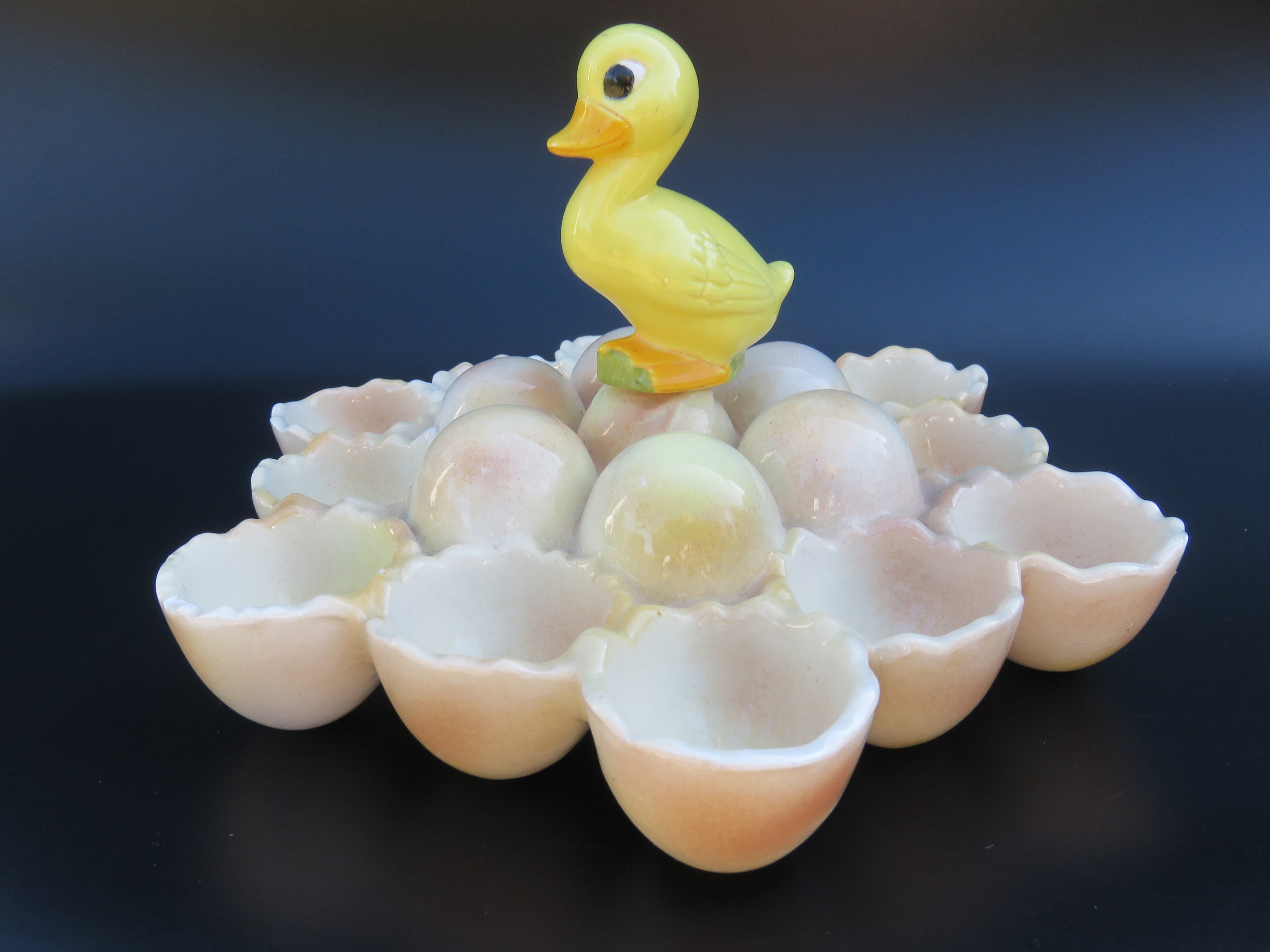Ceramic Easter Duck Egg Platter Serving Tray Etsy