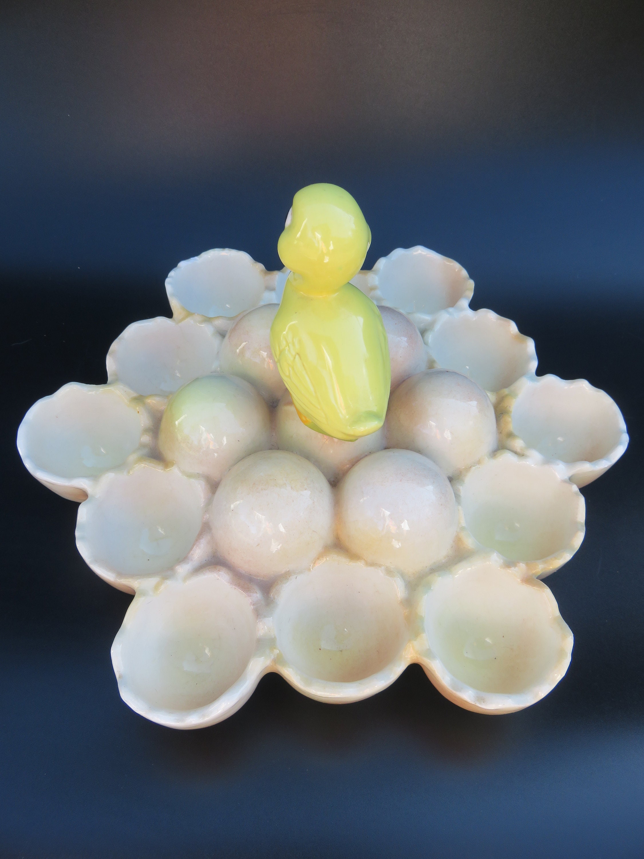 Ceramic Easter Duck Egg Platter Serving Tray Etsy