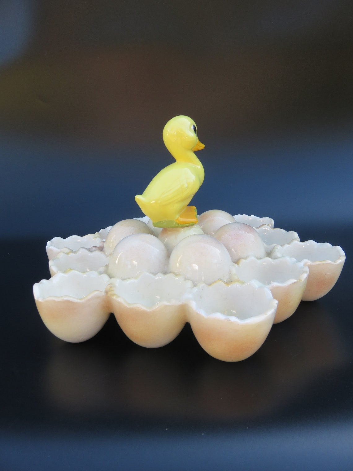 Ceramic Easter Duck Egg Platter Serving Tray Etsy