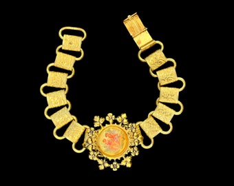 Coro Pegasus Edwardian Victorian Style Vintage Bracelet