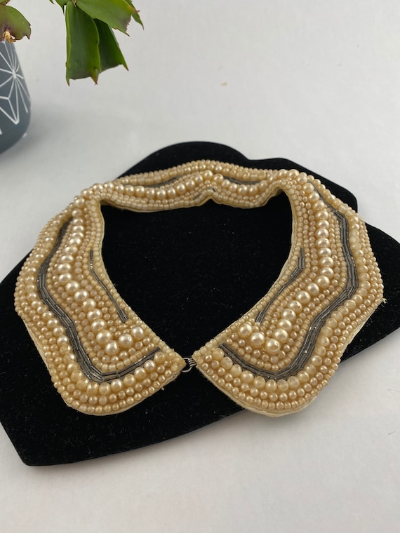 Pearl Peter Pan Collar Necklace - image 4