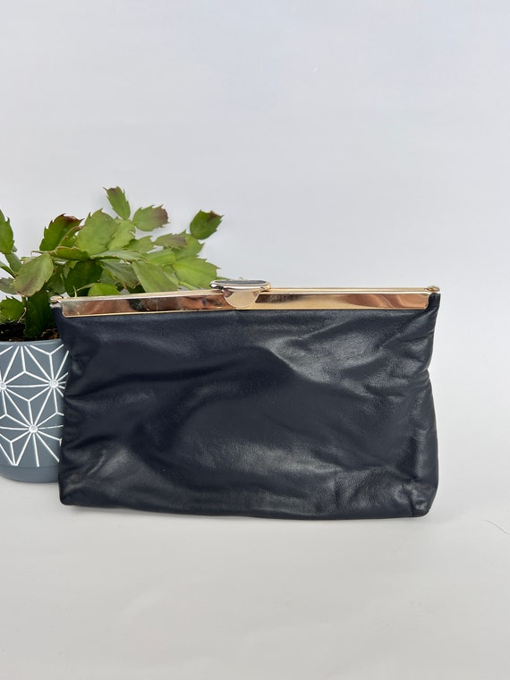 Etra Gray Clutch/Handbag