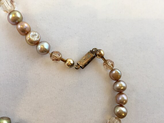 Vintage, Champagne Freshwater Pearl and Aurora Bo… - image 4