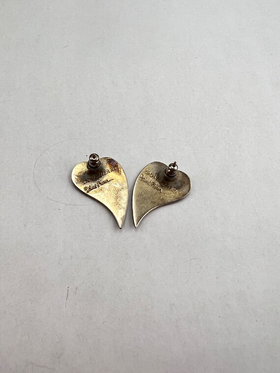 Laurel Burch "Dove Heart" Earrings. - image 4