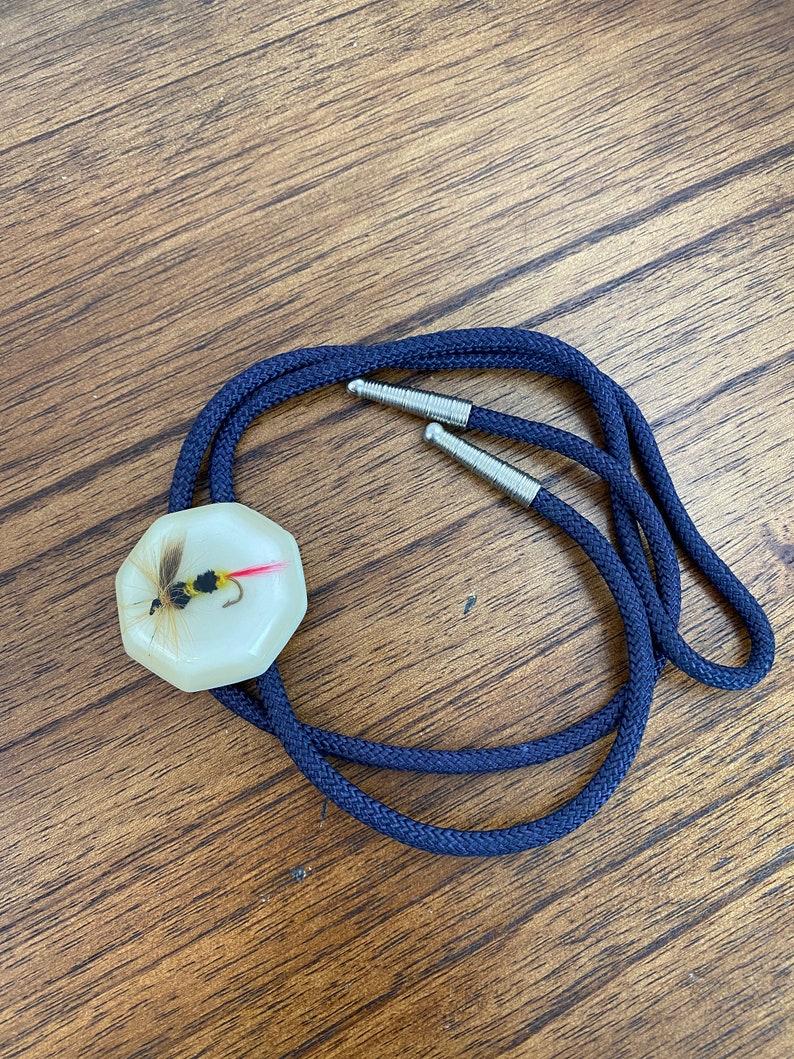 Fishing Hook Bolo Tie