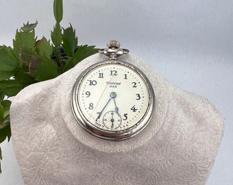 Westclox Dax Working Pocket Watch 1930s