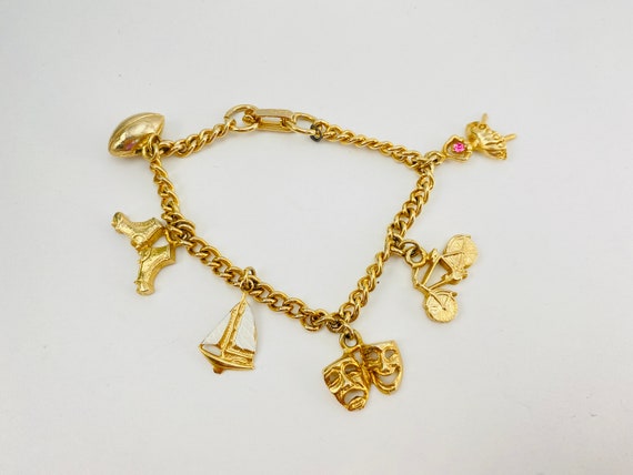 Vintage Delma Charm Bracelet