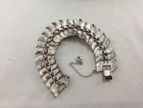 Vintage Pegasus Coro Silver Link Bracelet - image 4