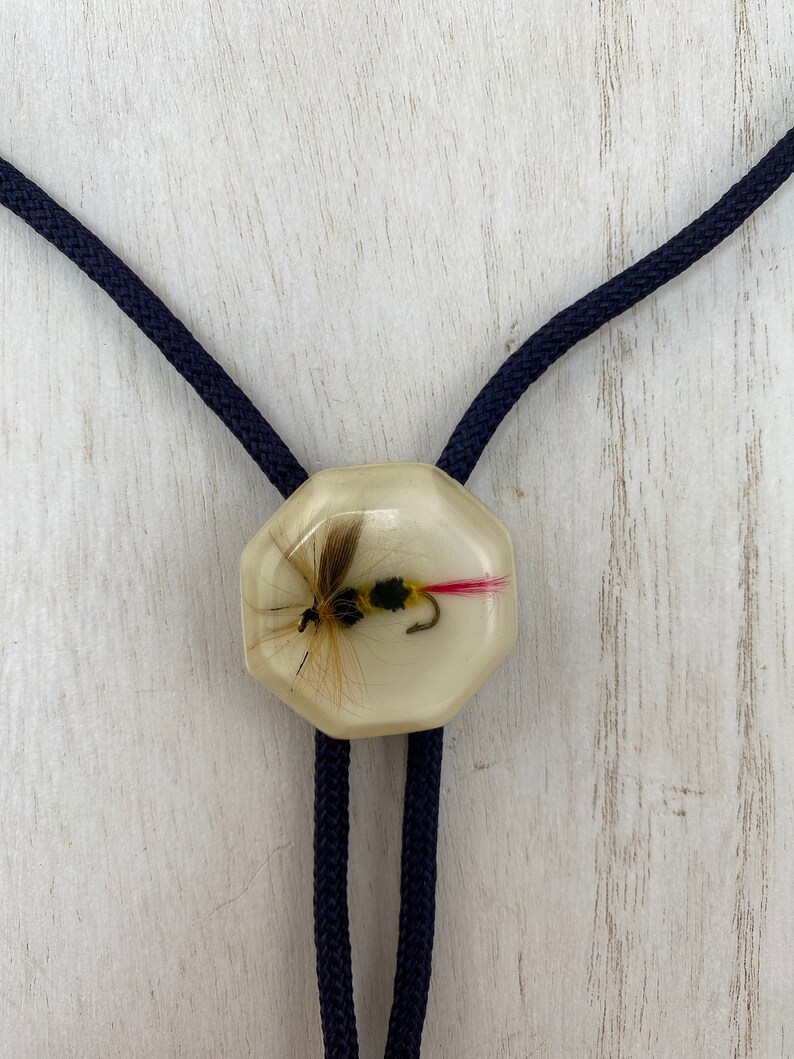 Fishing Hook Bolo Tie