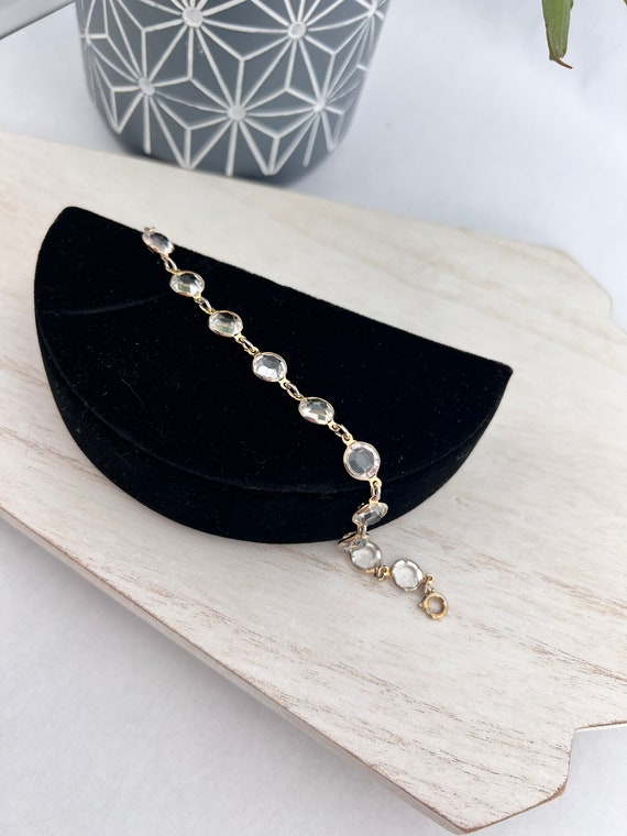 Austrian Crystal Bracelet - Clear