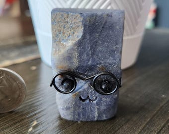 Crystal Buddy | Crystal Hedgehog | Sodalite