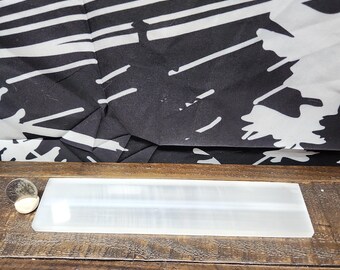 Satin Spar Slab | Selenite Sticks | Healing Crystals