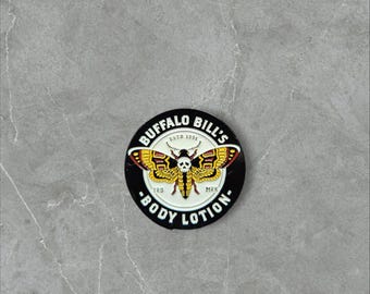 Buffalo Bill's Lotion Pin: Silence of the Lambs Humorous Pin