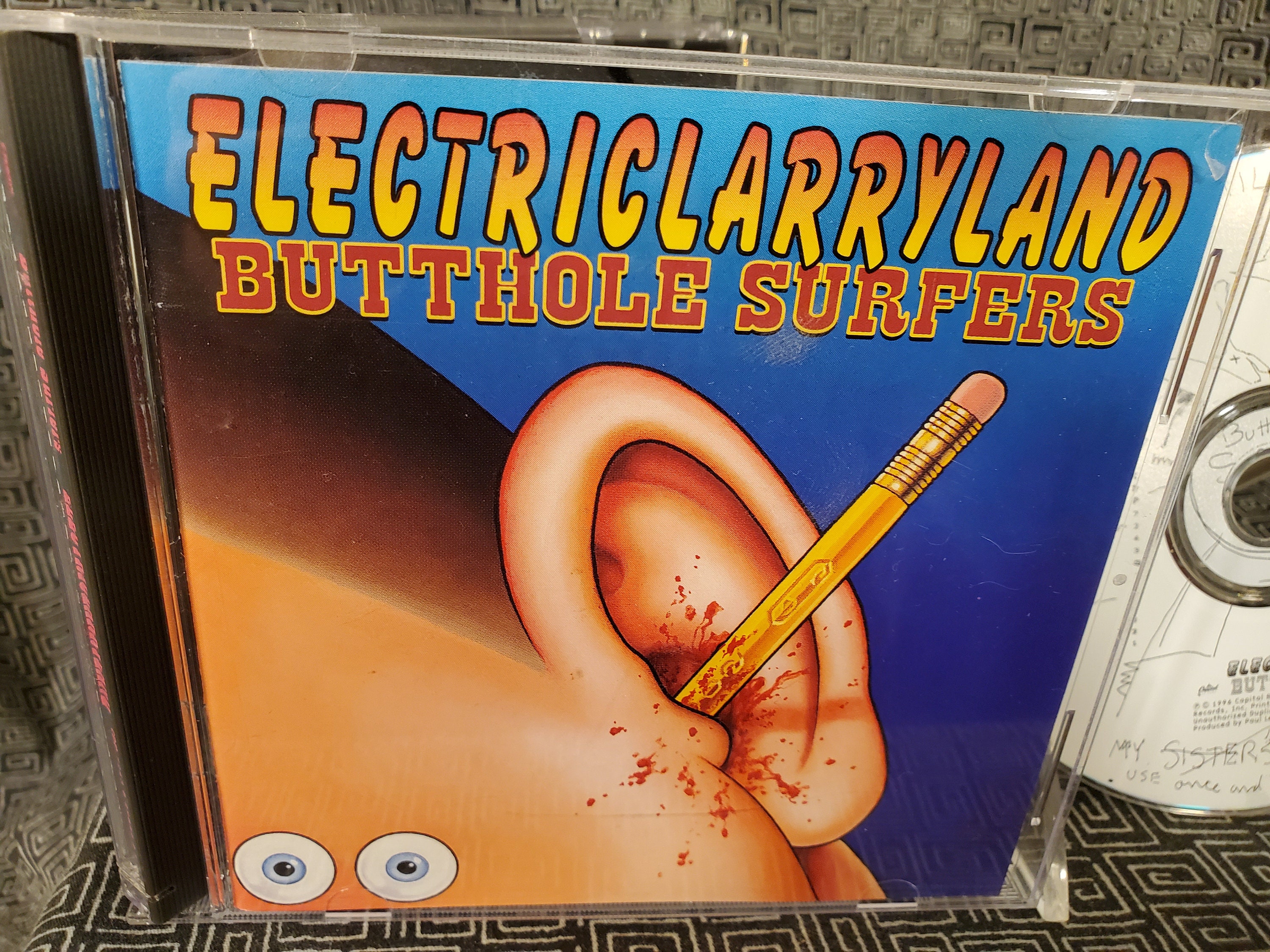 Butthole Surfers Electric Larryland CD - Pepper - Cough Syrup