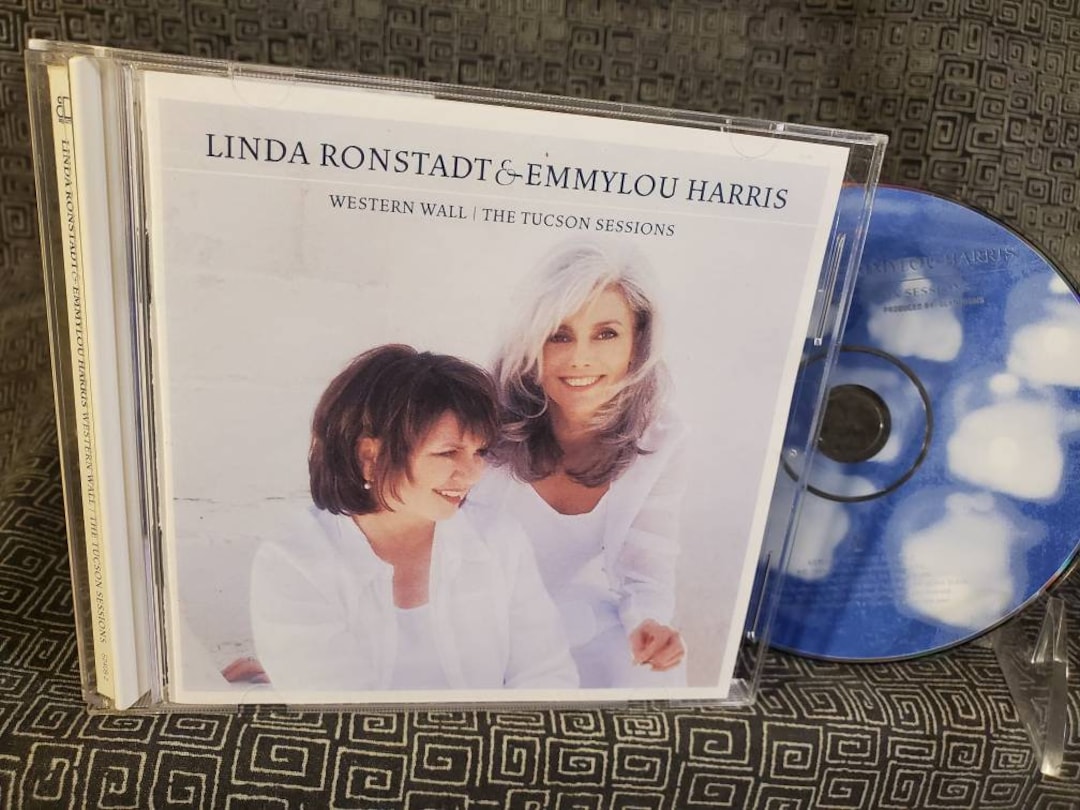 Linda Ronstadt Emmylou Harris CD Western Wall the Tuscon Etsy