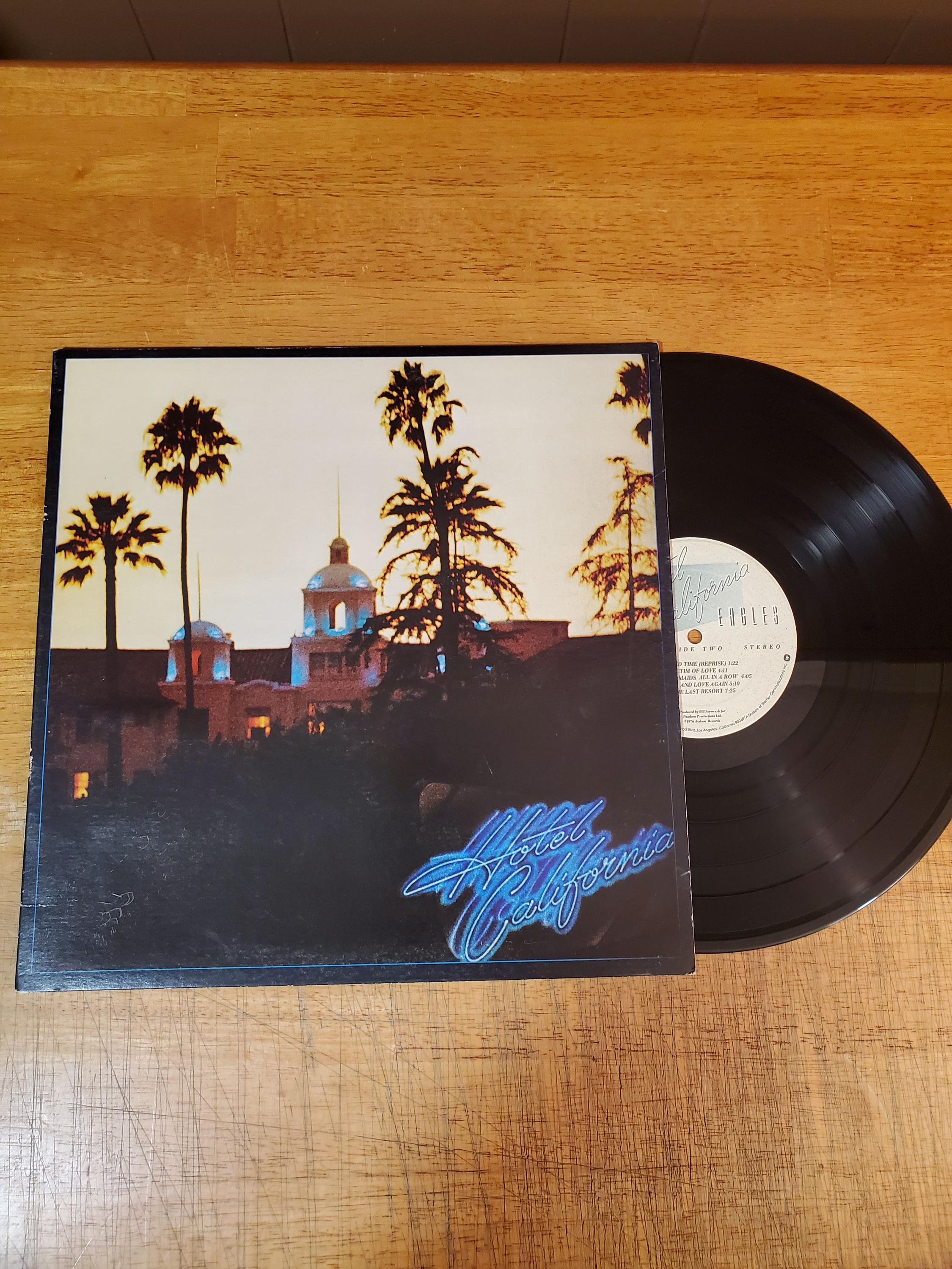 Eagles Poster Hotel California - Etsy