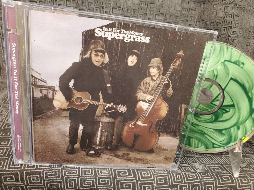 Supergrass CD in It for the Money - Britpop Music Compact Disc