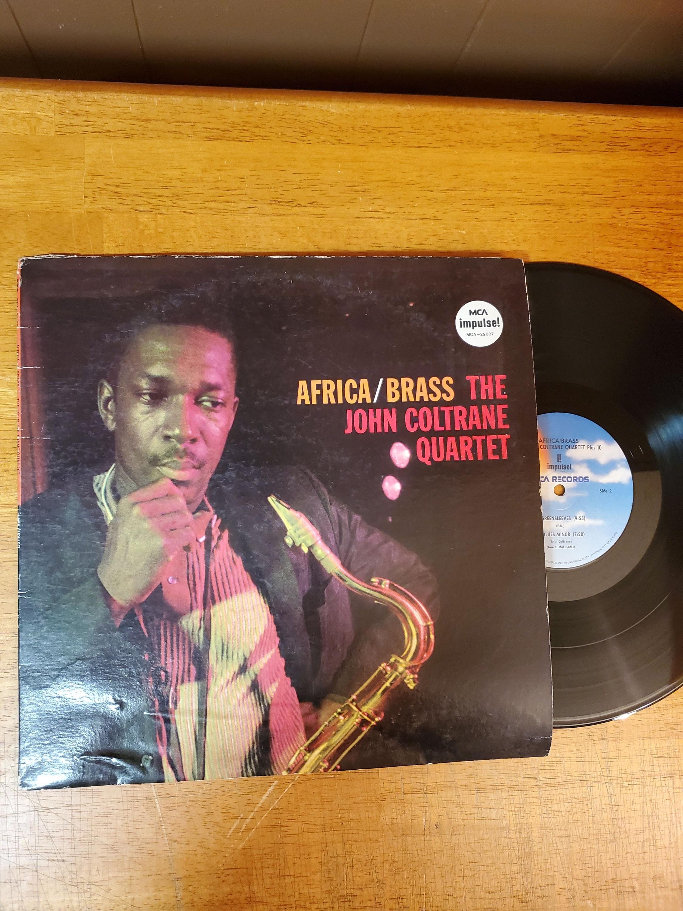 John Coltrane Quartet Vinyl Record - Africa / Brass Play Tested LP 