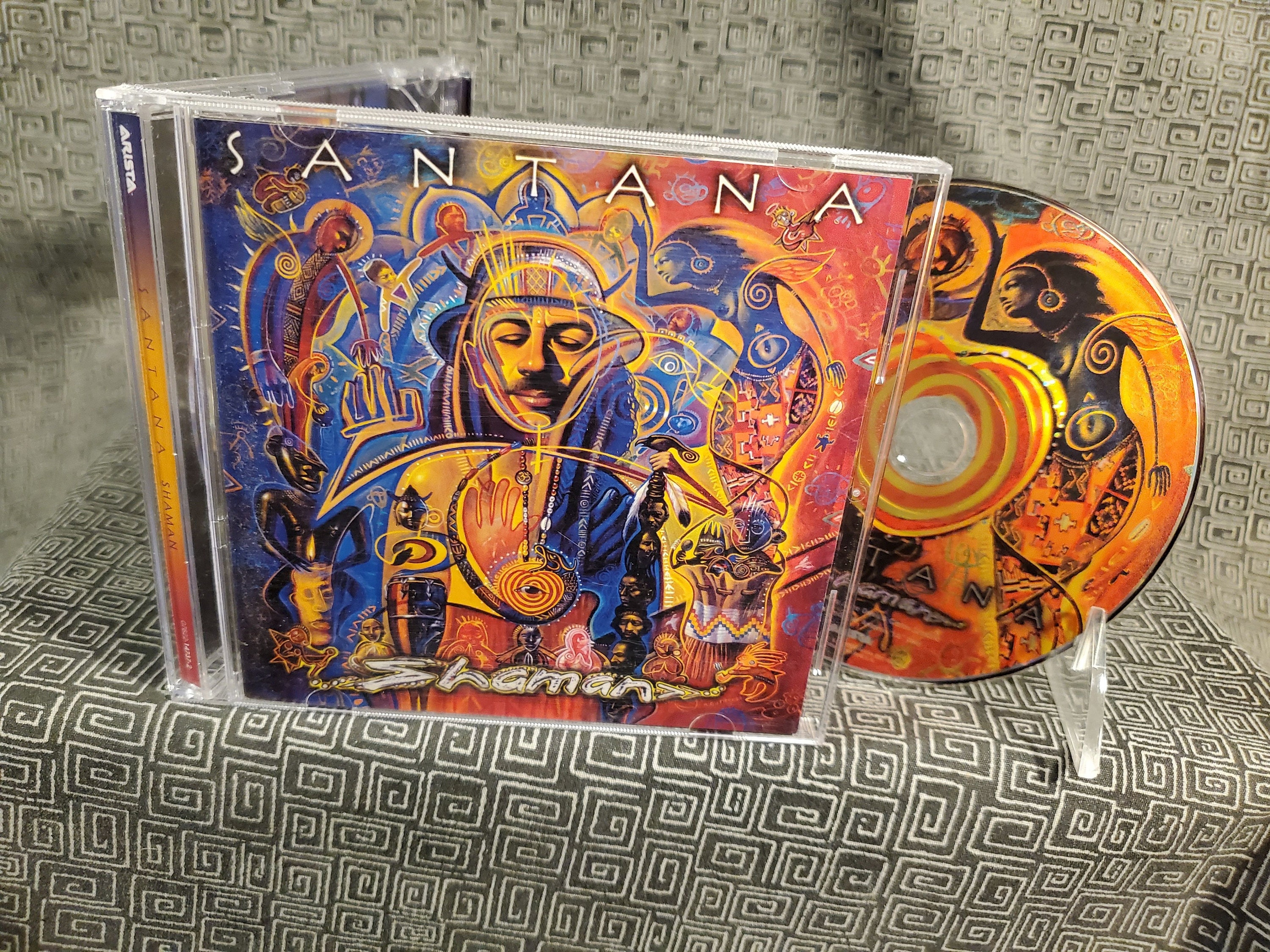 Santana CD Shaman - Guest Singers - Latin Rock Guitar Legend