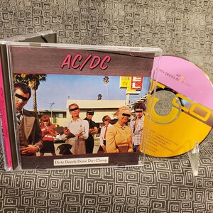 ACDC Dirty Deeds Done Dirt Cheap CD - Angus Young - Bon Scott - Big Balls