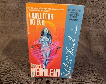 Robert Heinlein I Will Fear No Evil  Paperback Book -  1987 - Science Fiction