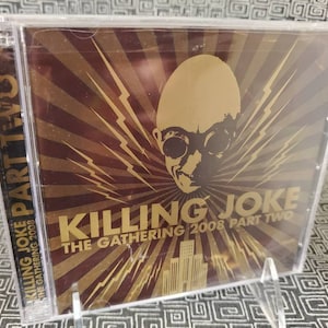 Killing Joke Sealed CD - The Gathering 2008 - Part 2 - 2 CD Set - Punk Rock Legends - New Condition