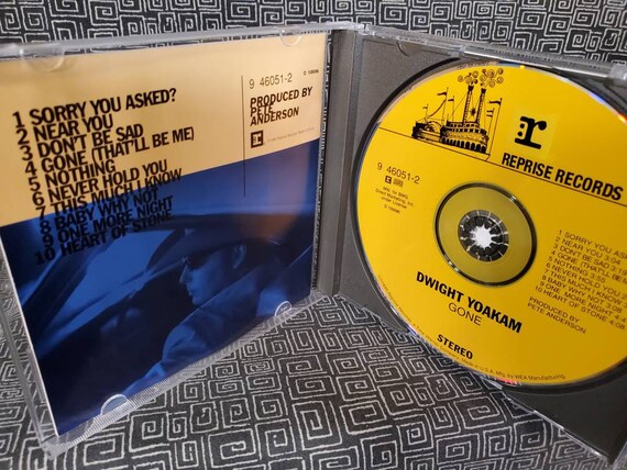 Dwight Yoakam Gone CD - 90's Country Music Legend - 1995 - Etsy