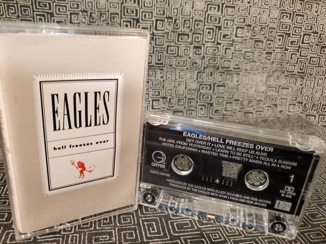 Get Over It - Eagles Cassette Single - Don Henley - Glenn Frey