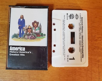 AMERICA  Cassette Tape - Americas Greatest Hits - Horse With No Name - Tin Man