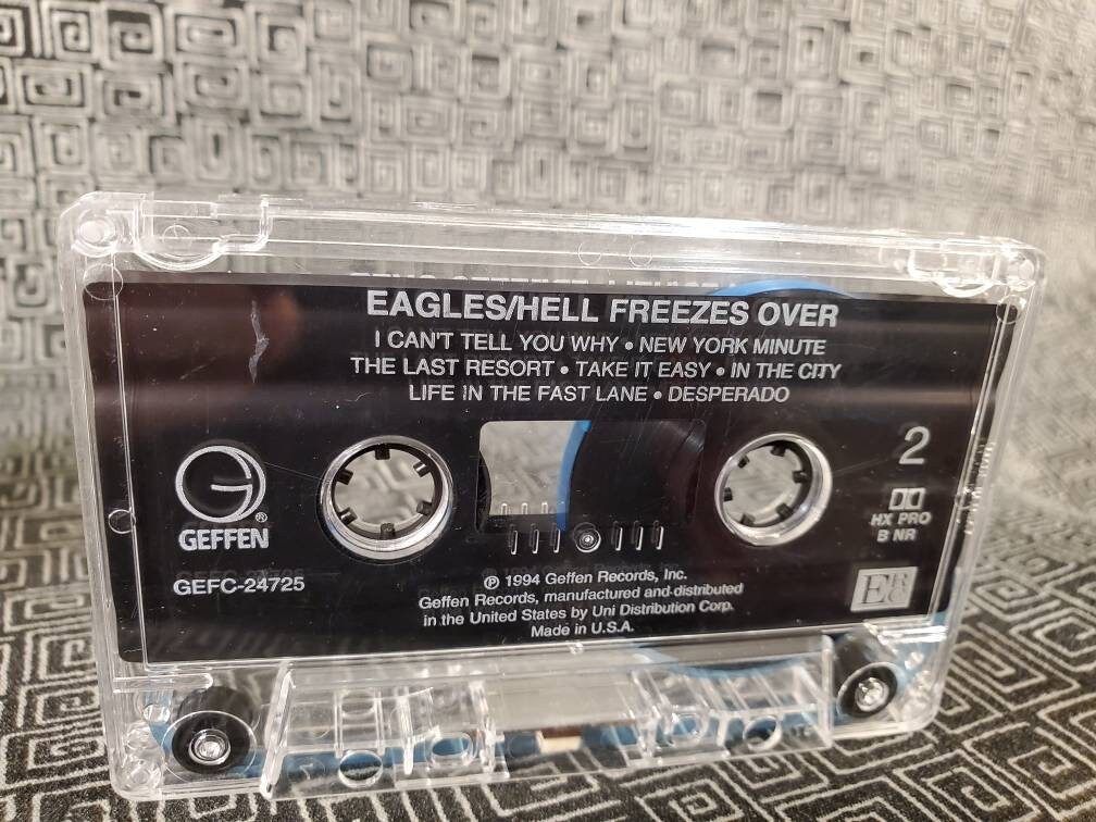 Eagles - Hell Freezes Over Cassette Tape