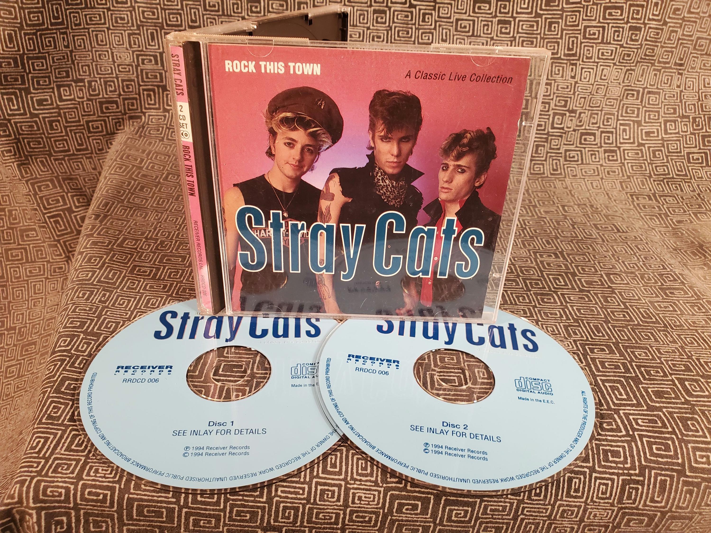 Stray Cats 2 CD Set - Live Greatest Hits - Brian Setzer - Rock