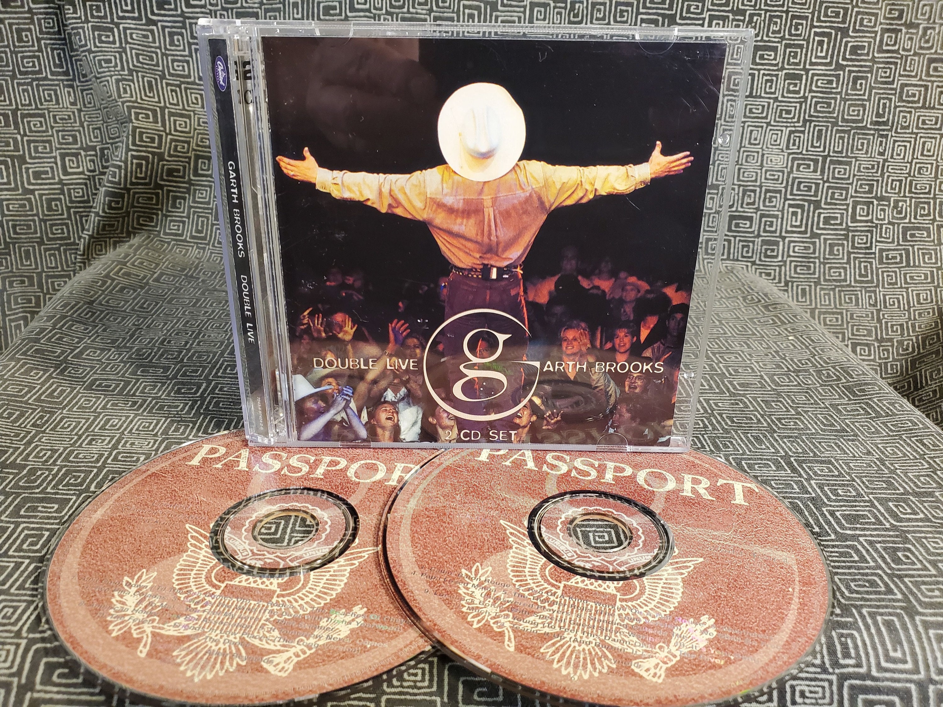 Garth Brooks Double Live CD 2 Disc Set Limited Edition Set HDCD 
