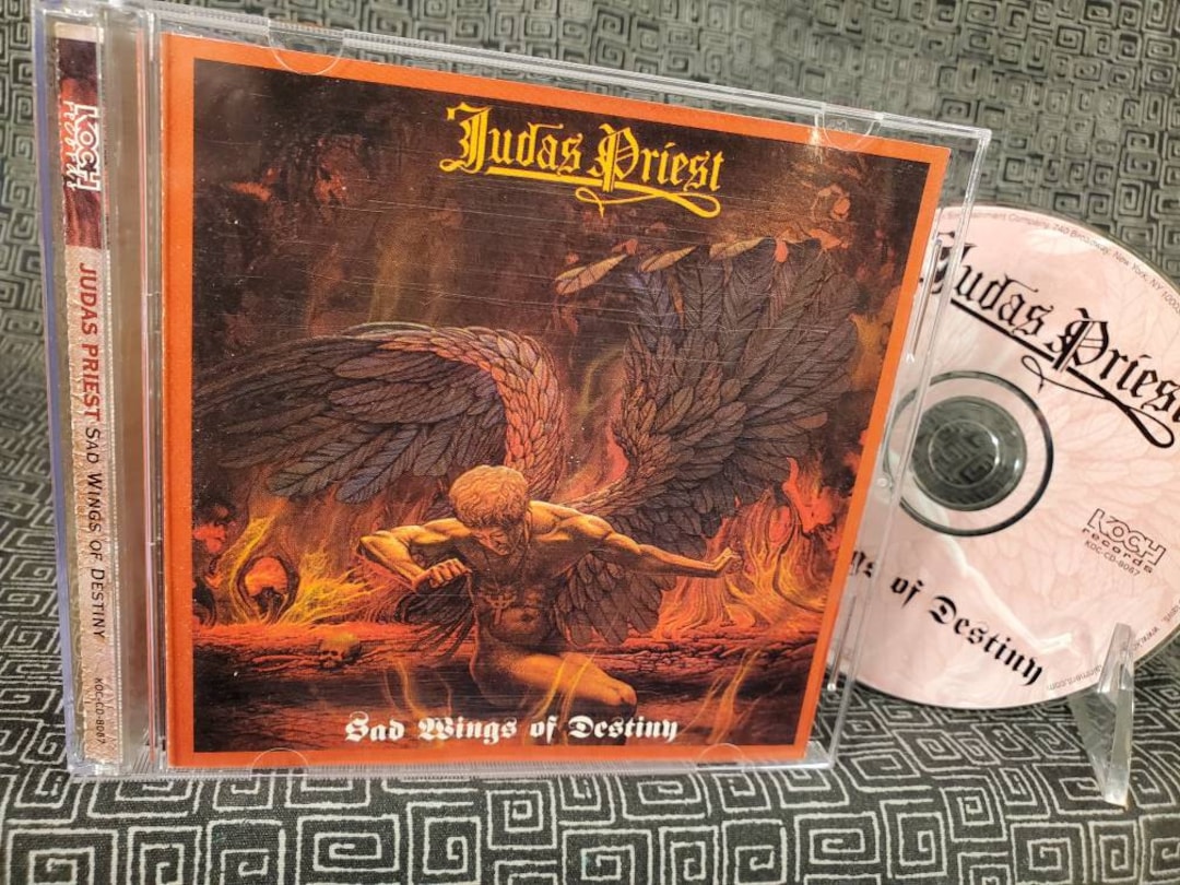 Judas Priest CD Sad Wings of Destiny Heavy Metal Classic Rob Halford Metal  God El Destripador Víctima de los cambios Genocidio -  México