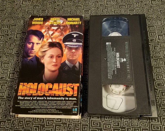 Holocaust VHS WW2 Nazi Germany Movie James Woods Meryl - Etsy