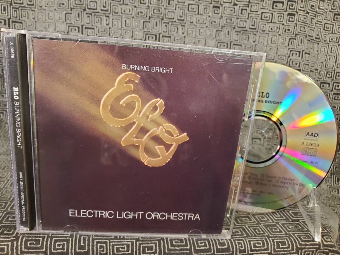 ELO Burning Bright CD Electric Light Orchestra Greatest Hits Etsy