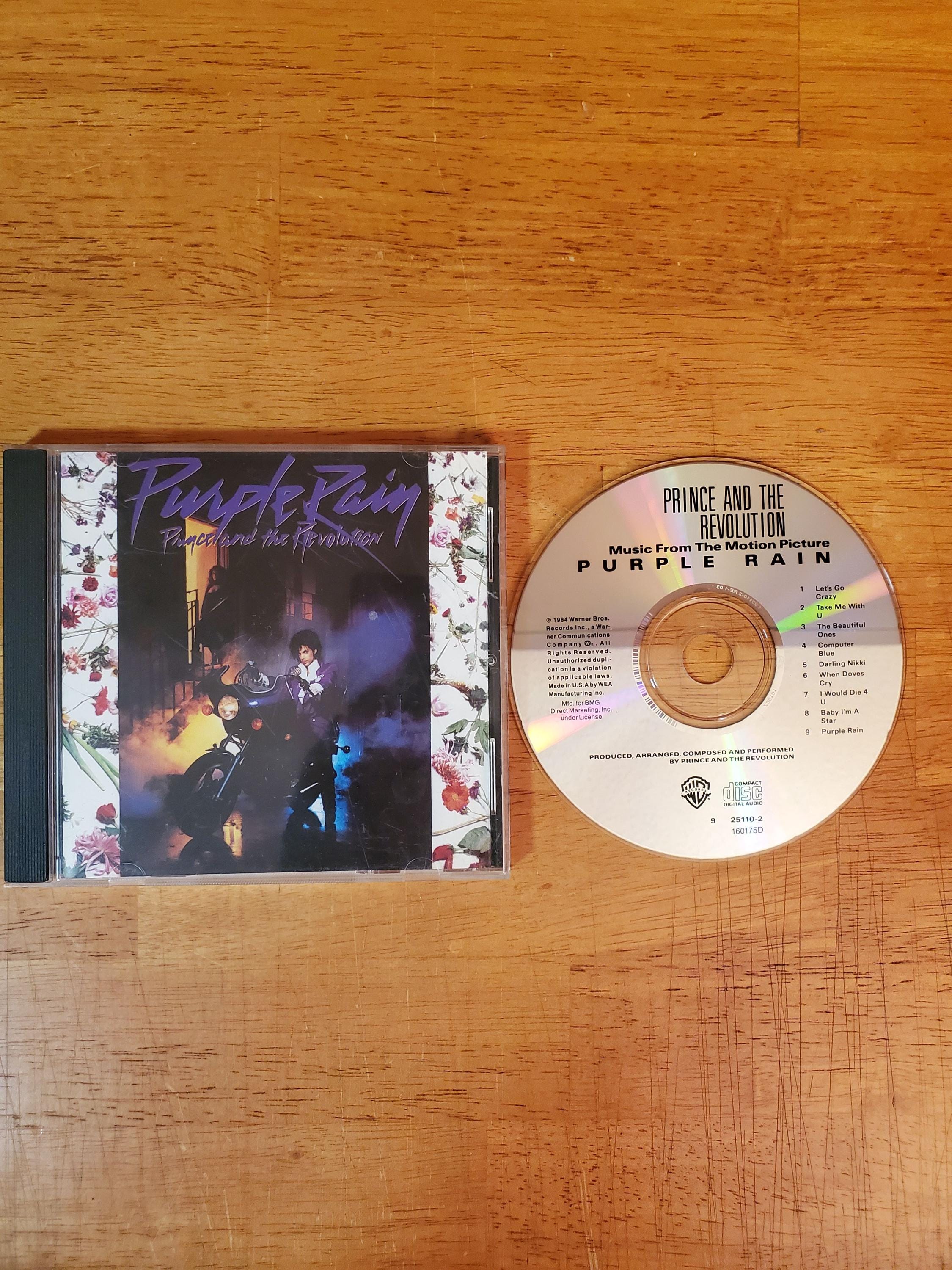 Purple Rain - Prince and the Revolution CD - Movie Soundtrack - Etsy