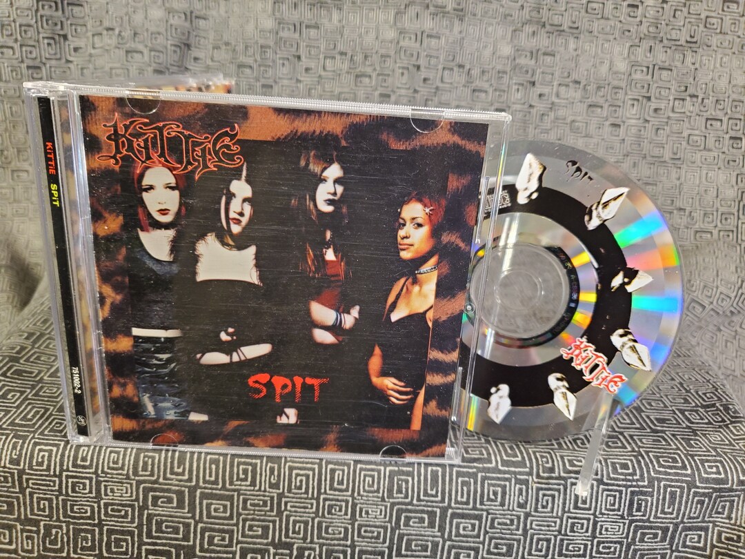 KITTIE Spit CD Female Heavy Metal Band 2000 Y2k Etsy