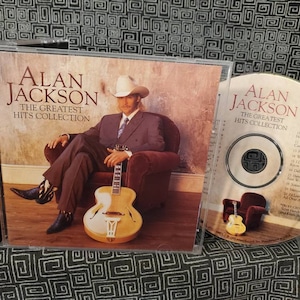 Alan Jackson CD  Greatest Hits Compact Disc - 90&#39;s Country Music - Chattahoochee - Dont Rock The Jukebox - Mercury Blues - 1995