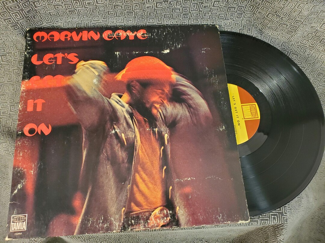 Vinyle LP Marvin Gaye - Let's Get It On - Disque testé - Vg+ - Pressage ...