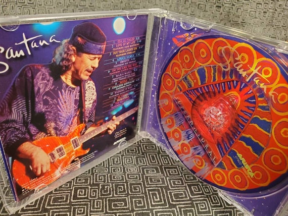Santana Supernatural CD - Rob Thomas of Matchbox 20 - Everlast - Etsy