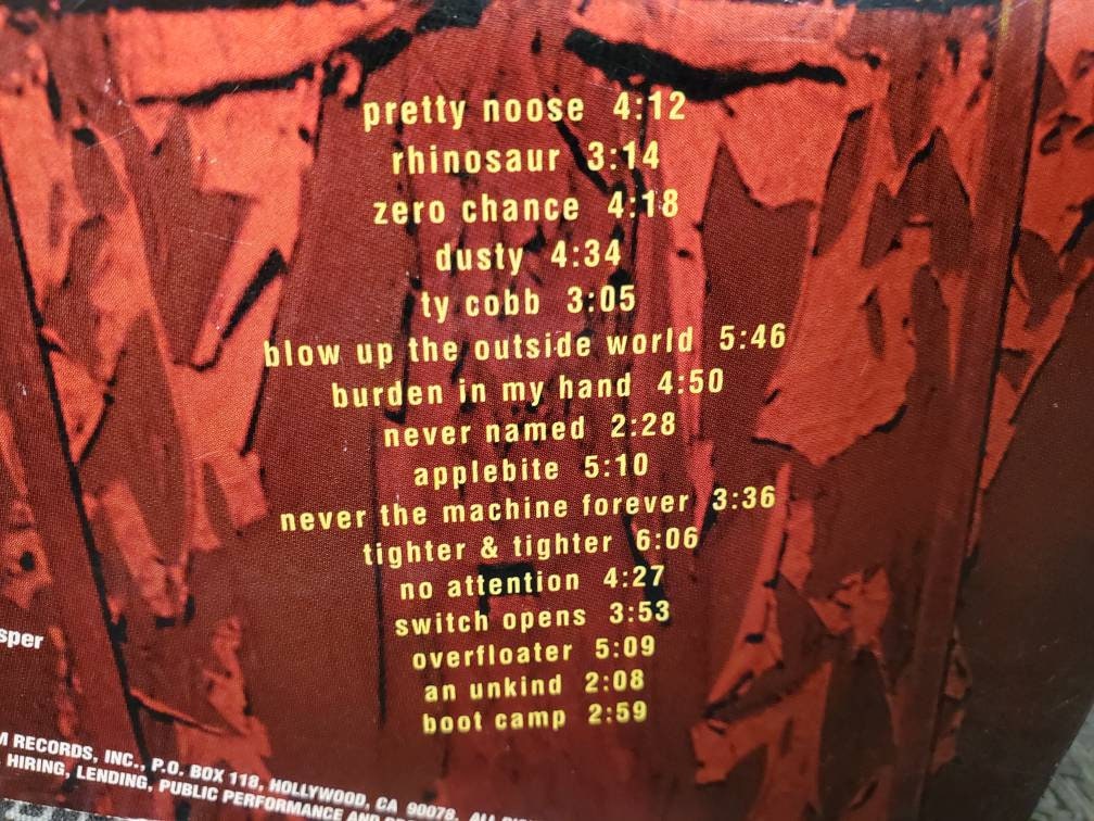 Soundgarden CD Down on the Upside - Chris Cornell Grunge