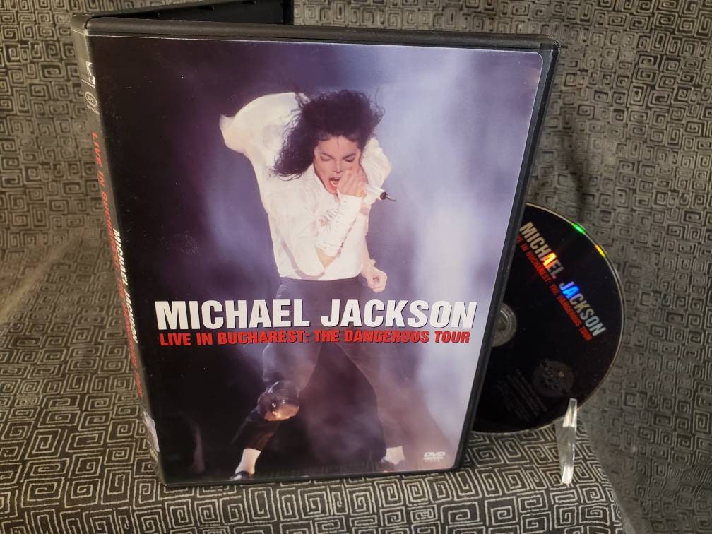 Michael Jackson DVD  Live in Bucharest - The Dangerous Tour
