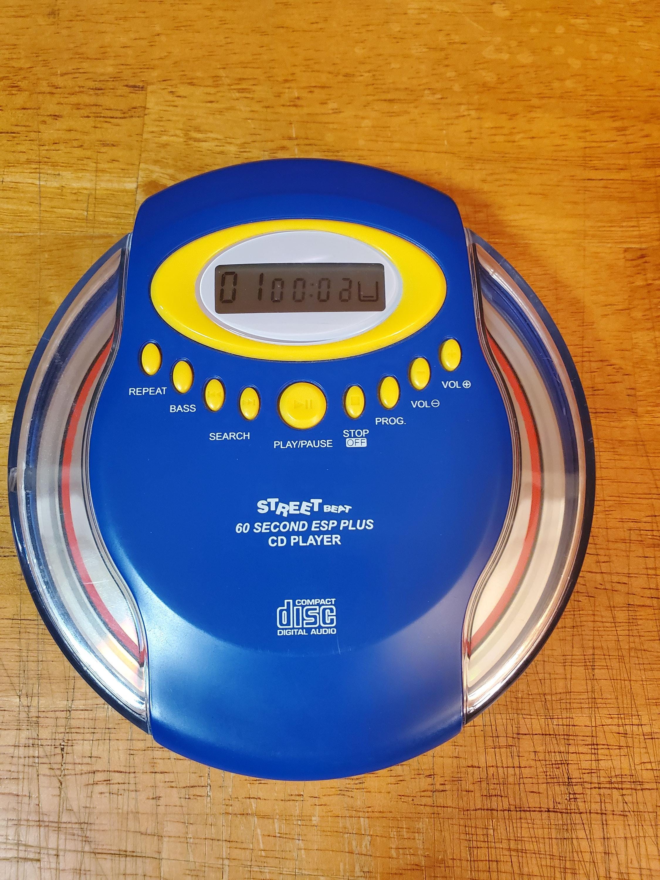 Blue Cd Player - Etsy