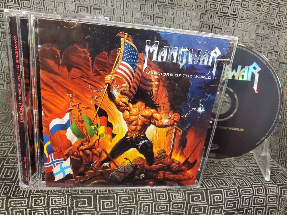 Manowar - Warriors of the World CD - Thrash Metal - Power Metal - Etsy