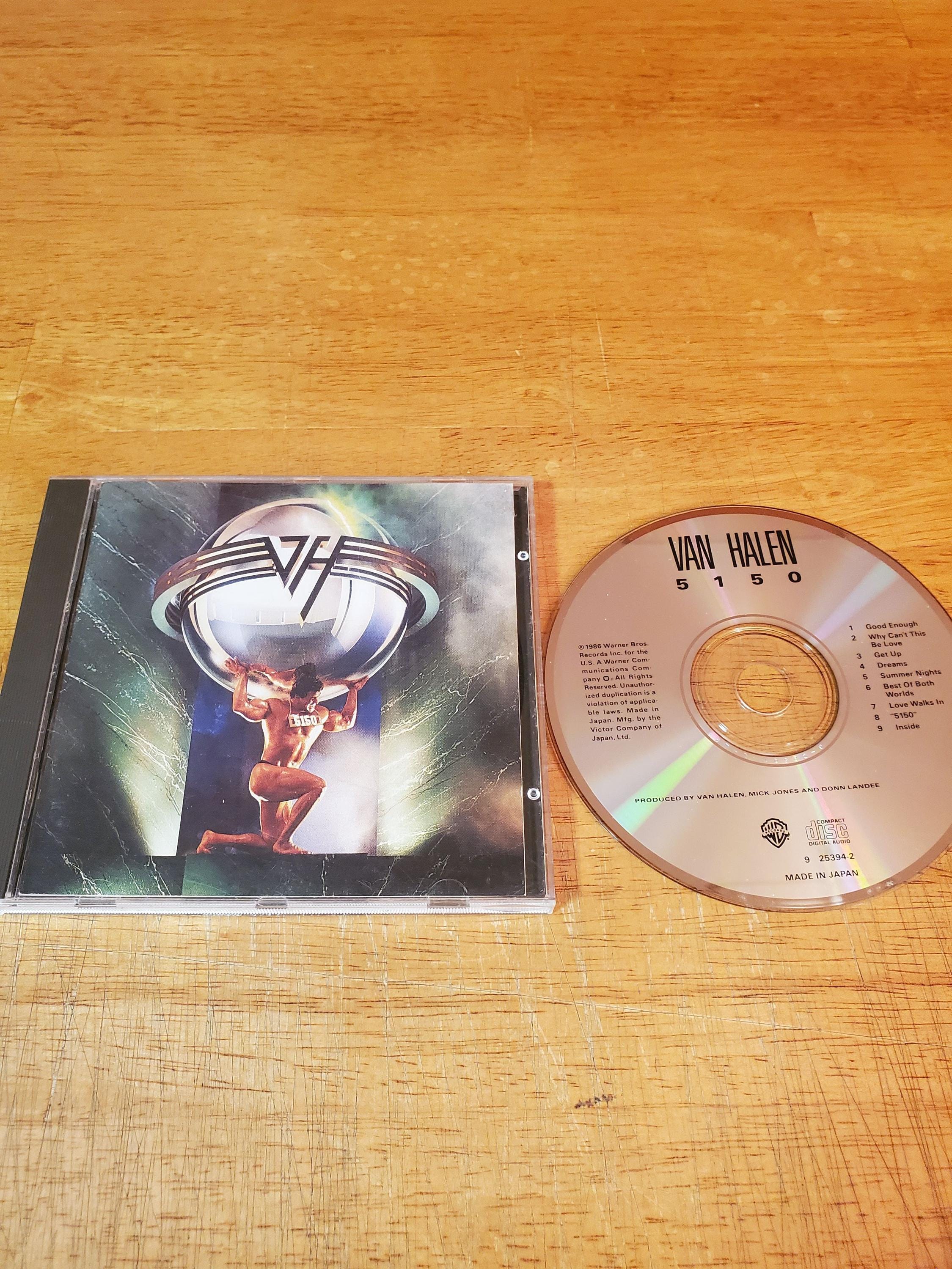 Van Halen 5150 CD - Eddie Van Halen Sammy Hagar - Etsy