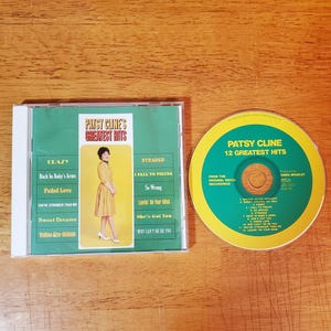 Patsy Cline CD - Greatest Hits - Crazy - I Fall to Pieces - Female Country Music