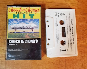 Cheech and Chong Cassette Tape  - Greatest Hit - Earache My Eye - Daves Not Here - Sister Mary Elephant