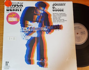 Chuck Berry Vinyl Record -Johnny B Goode -  Play Tested LP VG+  Greatest Hits 1972