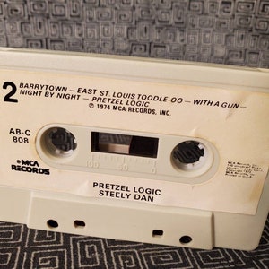 Steely Dan Pretzel Logic Cassette Tape Rikki Dont Lose That Number 1974