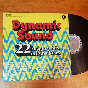 KTEL Dynamic Sound Vinyl Record - Play Tested LP Album - Various 70s Hit Rock Songs - Vg+ Original 1974- James Brown - Marie Osmond